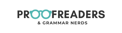 Proofreaders & Grammar Nerds logo